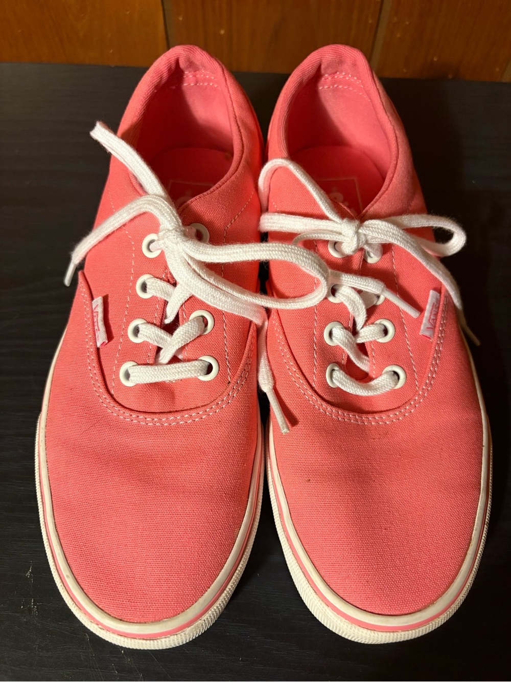 Vans Pink Canvas Sneakers